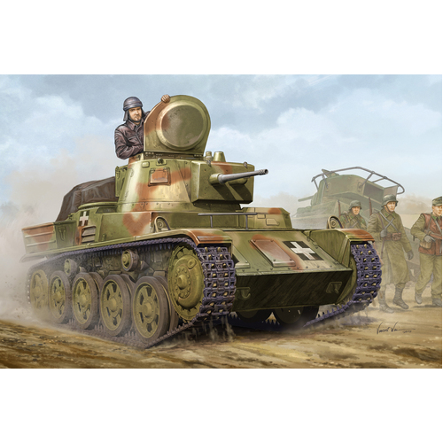 HobbyBoss 1/35 Hungarian Light Tank 38M Toldi II(B40) Plastic Model Kit [82478]