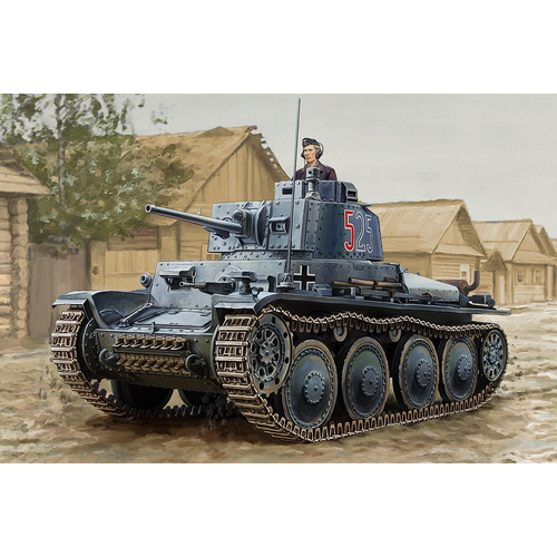 HobbyBoss 1/16 Pzkpfw 38(t) Ausf.E/F Plastic Model Kit