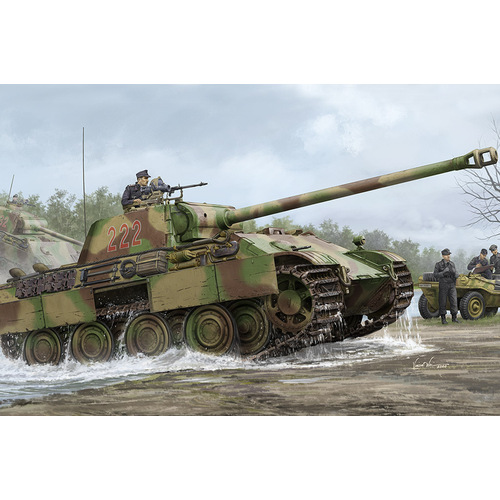 HobbyBoss 1/35 German Panther G - Late version Plastic Model Kit [84552]