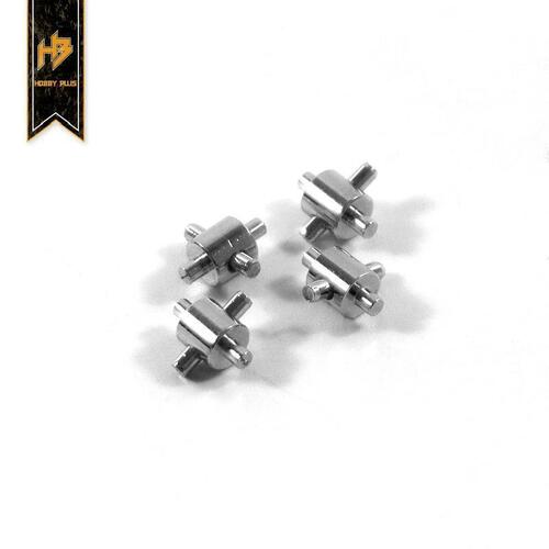 Hobby Plus Steel U-Joint Cross Ball Set (4pcs)