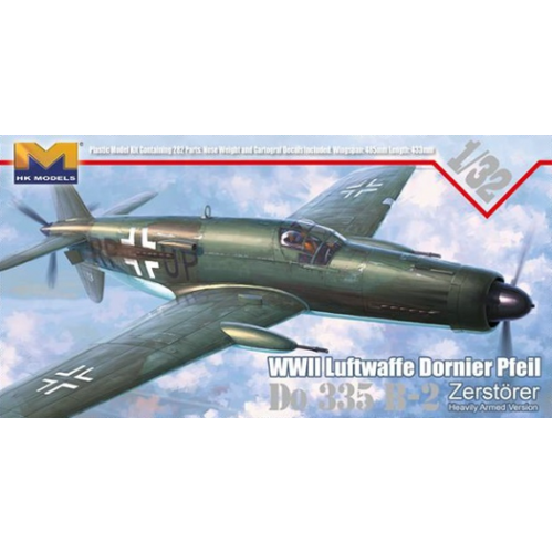 Hong Kong Models 1/32 Do335B-2 Heavy Fighter Plastic Model Kit