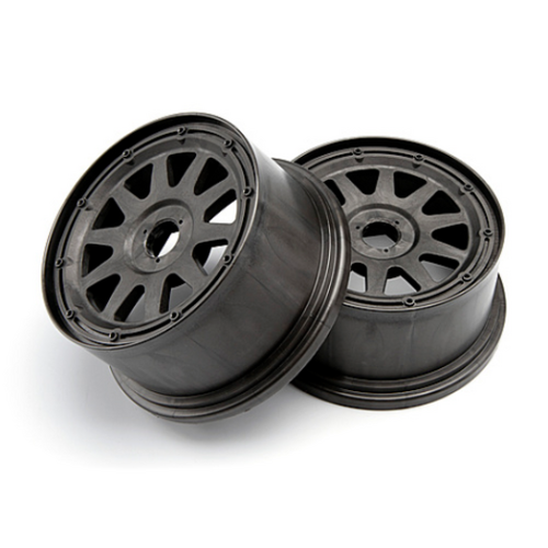 HPI TR-10 Wheel Gunmetal (120X65mm/-10mm Offset) [104976]