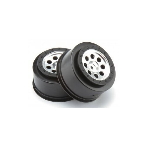 HPI Mk.8 V2 Wheel Matt Chrome (4.5mm Offset/2Pcs) [106189]