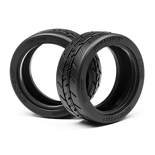 HPI Spec-Grip Tire 26mm (K Compound/2pcs) [113717]