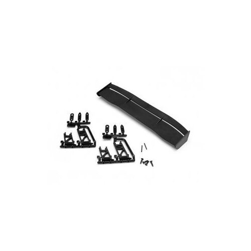 HPI 30093 GT Wing Set (Type E / 10Th Scale / Black)