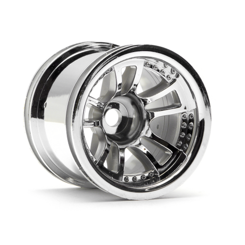 HPI Split 5 Truck Wheel (Chrome/2Pcs) [3052]