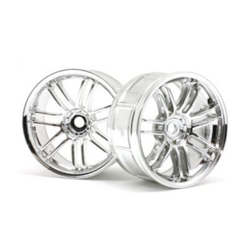 HPI LP29 Wheel Rays Volkracing RE30 Chrome (2Pcs) [3340]