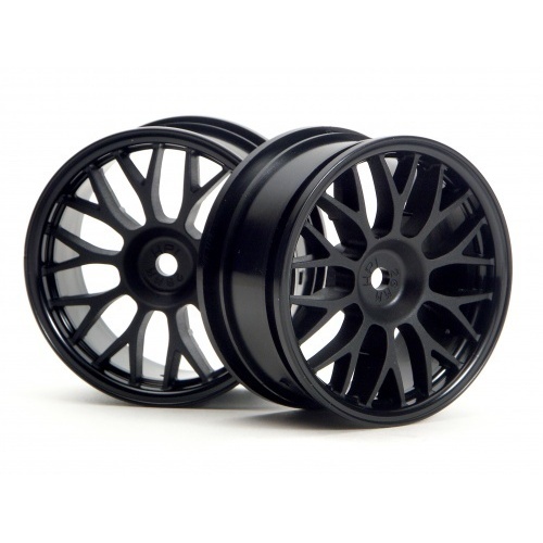 HPI Mesh Wheel 26mm (Black)(1mm Offset) [3711]