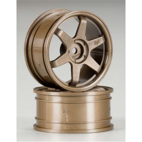 HPI TE37 Wheel 26mm Bronze (0mm Offset) [3838]