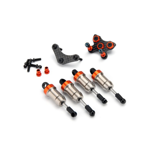 HPI 38420 ALUMINIUM COMPLETE SHOCK SET (SWITCH)