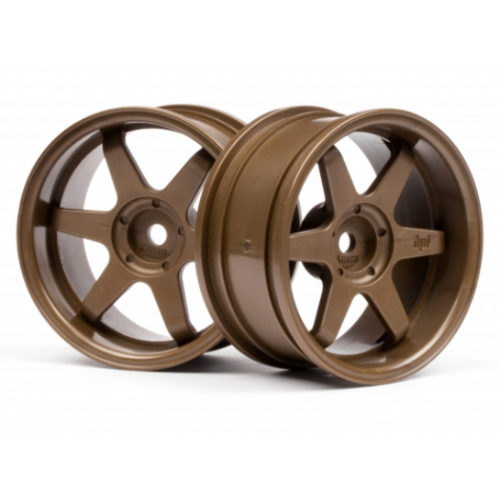 HPI TE37 Wheel 26mm Bronze (6mm Offset) [3848]