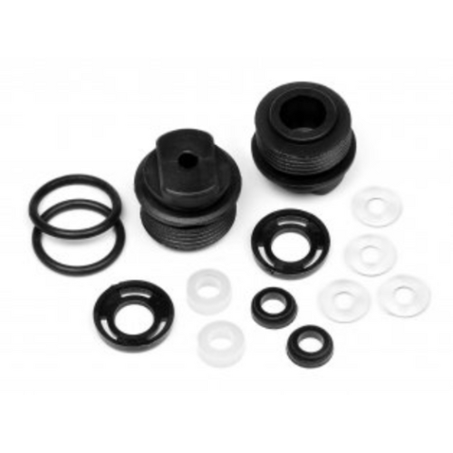 HPI Shock Bottom Cap Set (Assembled/2Pcs) [85233]