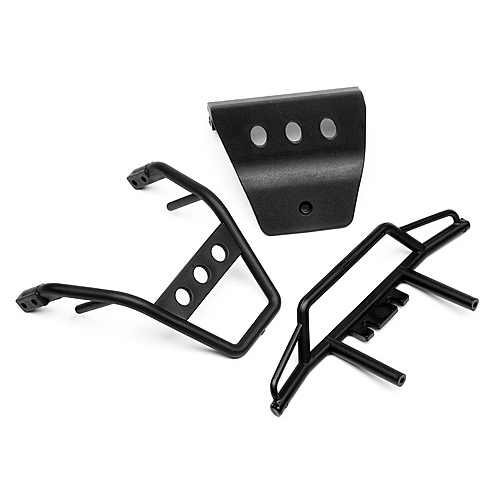 HPI 85265 SHID PLATE/FRONT BUMPER SET