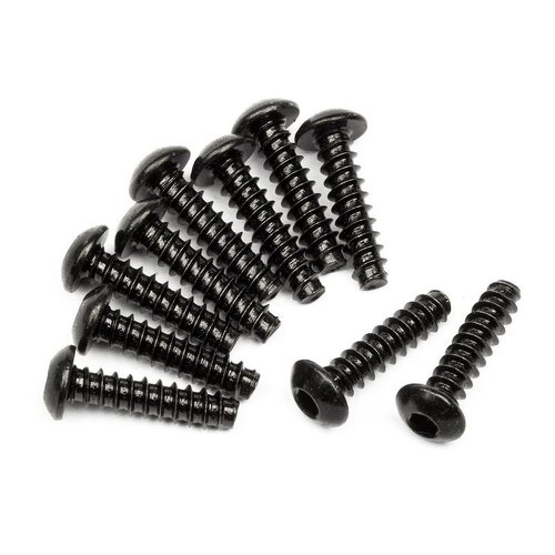 HPI TP. Button Head Screw M3x12mm (Hex Socket/10pcs) [94355]