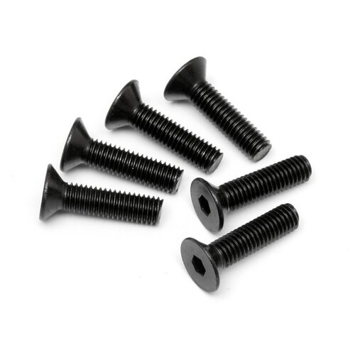 HPI Flat Head Screw M5X20mm (Hex Socket/6Pcs) [94732]