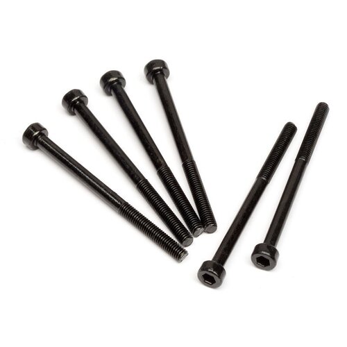 HPI Cap Head Screw M3x42mm (Black/6pcs) [Z303]