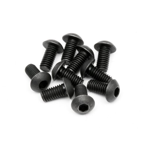 HPI Button Head Hex Socket Screw M3x6mm [Z351]