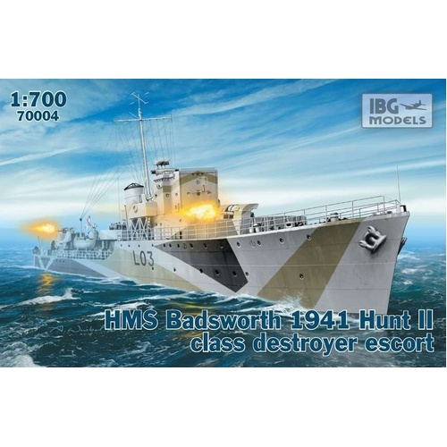 IBG 1/700 HMS BADSWORTH 1941 Hunt II class [70004]