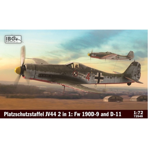 IBG 1/72 2in1 Platzschutzstaffel JV 44 Plastic Model Kit