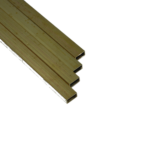 K&S 264F BRASS RECTANGULAR TUBE (36IN LENGTHS) 1/8 X 1/4 (1 TUBE PER BAG X