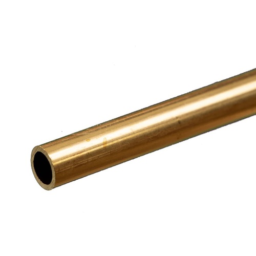 K&S  1/4 OD Round Brass Tube 1 Tube