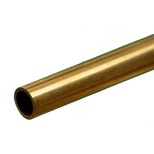 K&S  9/32 OD Round Brass 1 Tube