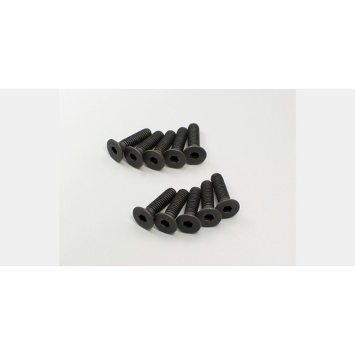 Kyosho Flat Head Screw(Hex/M4x15/10pcs)