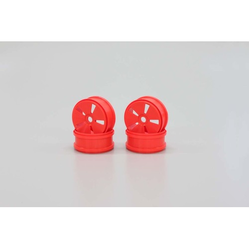 Kyosho G DISH WHEEL FLUORO RED MP777