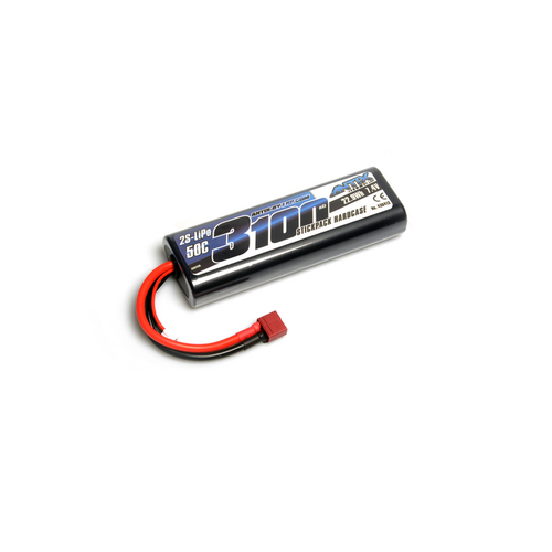 LRP ANTIX 3100 mAh - 7.4V - 50C LiPo Battery - Car Stickpack Hardcase - Deans Plug