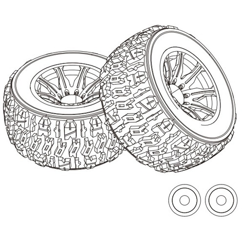 MJX 14210 Tire (2Pcs)