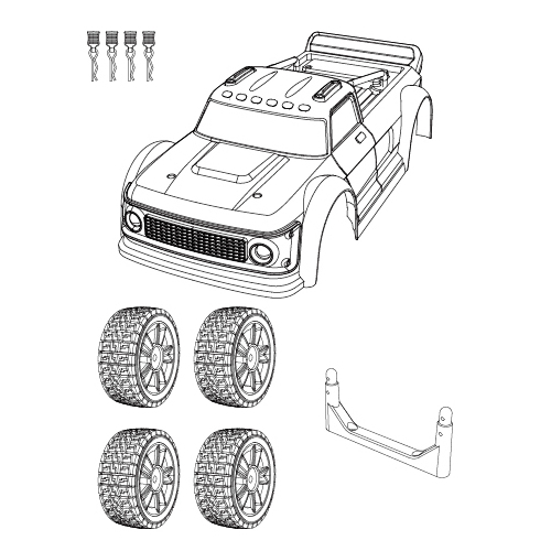 MJX 14301 Body Shell [1430A]