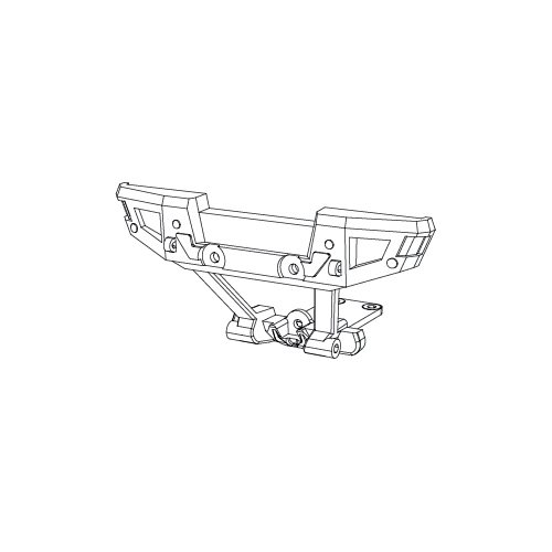 MJX Rear Bumper Assembly [16110]