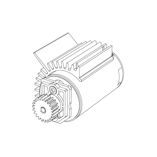 MJX Motor Assembly [B284C]