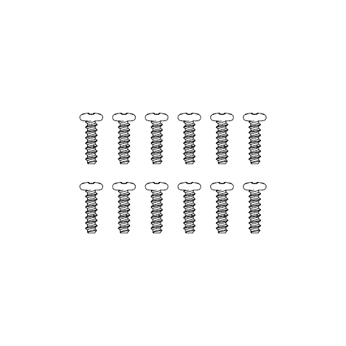 MJX Round Head Screws (12pcs) [M23635]