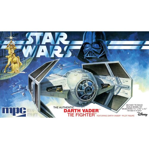 MPC 1/32 Star Wars: A New Hope Darth Vader Tie Fighter Plastic Model Kit