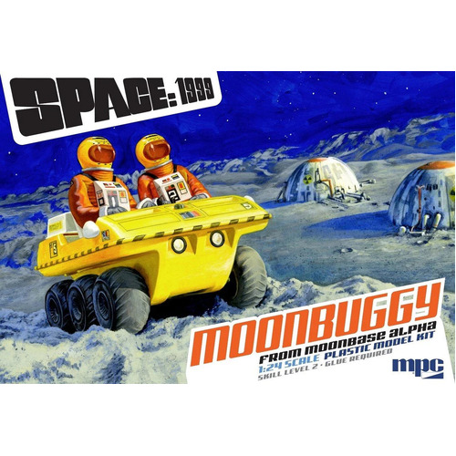 MPC 1/24 Space:1999 Moonbuggy/Amphicat Plastic Model Kit