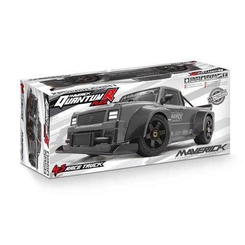 Maverick QuantumR Flux 4S 1/8 4WD Race Truck - Grey [150351]