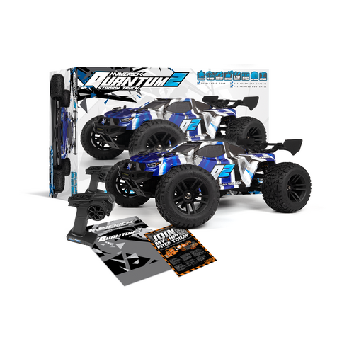 Maverick Quantum2 XT 1/10th Stadium Truck -Blue