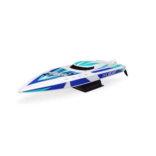 Pro Boat Sonicwake V2 36inch DeepV Boat, RTR, White, PRB08032V2T2