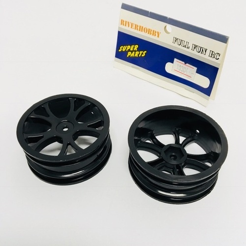 Front Buggy Rims pair Black