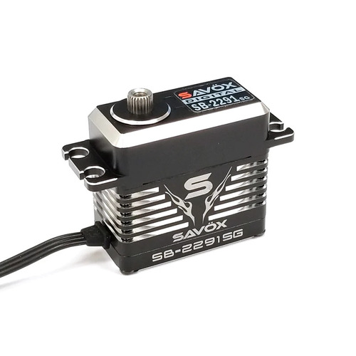 SB2291SG - Monster High Speed Brushless Servo, Black Edition 0.042sec / 347oz @ 8.4V