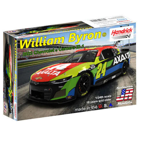 Salvinos J R 1/24 Hendrick Motorsports William Byron 2022 Camaro Plastic Model Kit