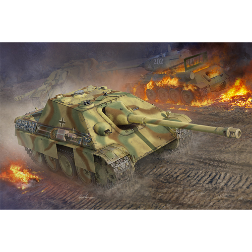 Trumpeter 1/16 Sd.Kfw.173 Jagdpanther Late Plastic Model Kit [00935]