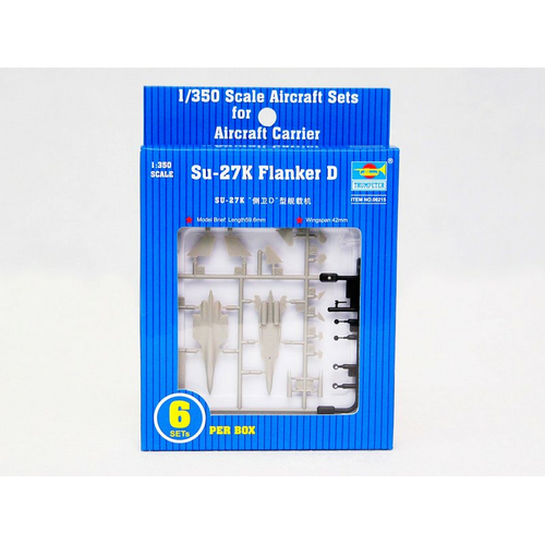 Trumpeter 1/350 Su-27K Flanker D (6pcs. per box)