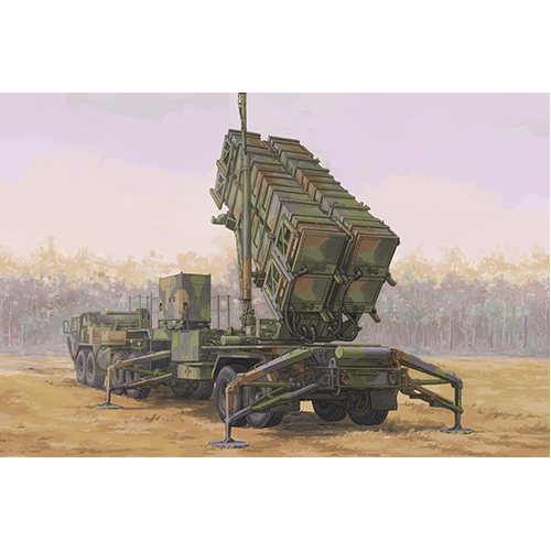 Trumpeter 1/72 M983 HEMTT & M901 Launching Station w/MIM-104 (PAC-2) Plastic Model Kit [07158]