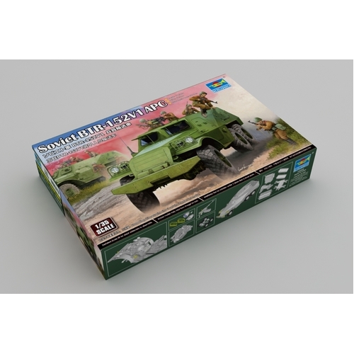 Trumpeter 1/35 Soviet BTR-152V1 APC Plastic Model Kit