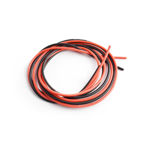 Silicone wire 20AWG 0.06 with 1m red and 1m black