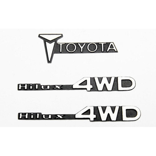 1/10 Metal Emblem for Tamiya Hilux