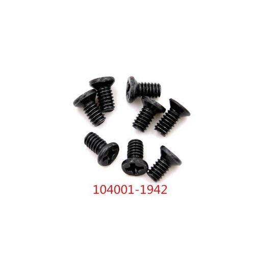 Cross countersunk head machine screw 2*4KM