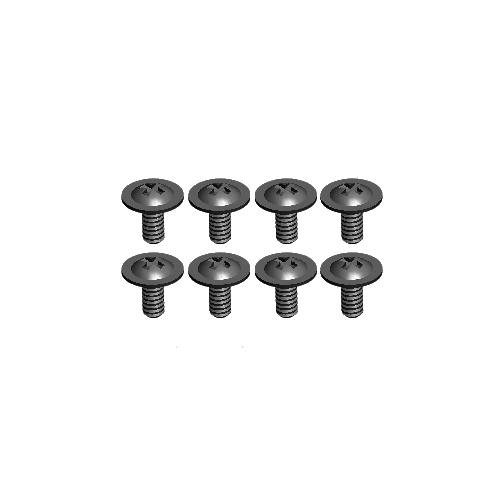 Phillips pan head with media screws 2.0*4 PMW